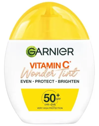 Garnier Fluid nuanțator pentru față Vitamin C, Light, SPF50+, 40 ml