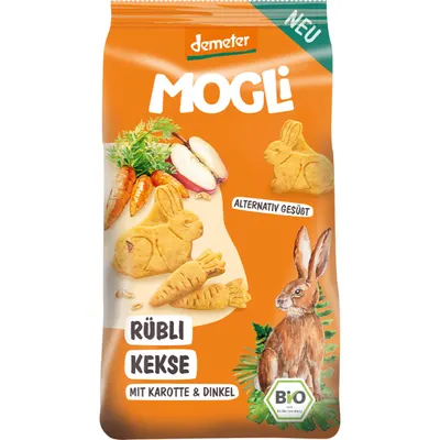 Biscuiti cu Morcov si Mere Ecologici/Bio 125g
