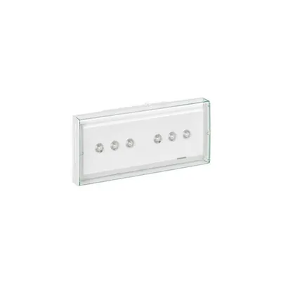 Standard luminaires U34 LED - 1h duration cu opal diffuser - 450 lm