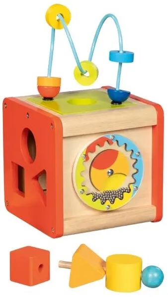 Jucărie din lemn Goki - Cub activ