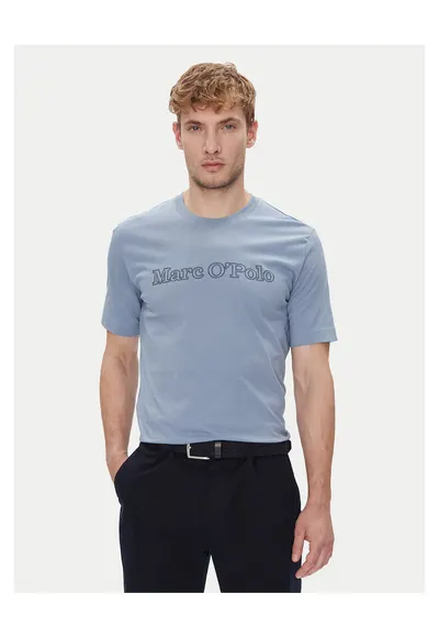 Tricou barbati bumbac - albastru deschis