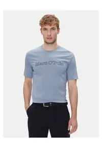 Tricou barbati bumbac - albastru deschis