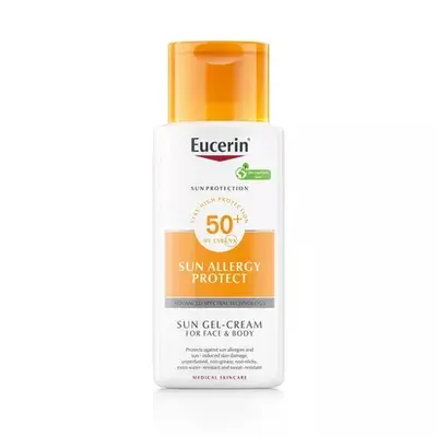 Cremă de corp cu SPF 50+ împotriva alergiei la soare Sun Protection, 150 ml, Eucerin