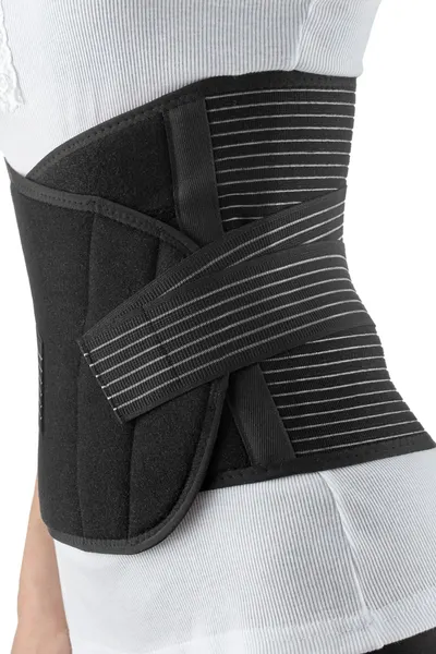 Corset postpartum BabyJem - Negru, mărimea L-XL