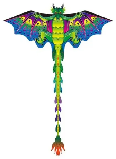 Zmeu pentru copii Raya Toys - Dragon albastru