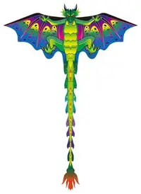 Zmeu pentru copii Raya Toys - Dragon albastru