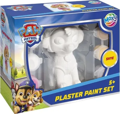Set creativ Grafix - Colorează-ți figurină, Paw Patrol, Skye