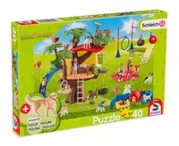 Puzzle Schmidt din 40 de piese - Catelusi fericiti
