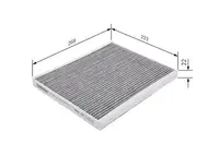 Filtru habitaclu C.A. BOSCH 1 987 432 537