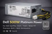 SURSA ALIMENTARE DELL 500W; compatibil: Dell OptiPlex 7080,7070,7060MT