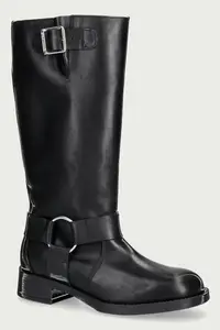 Steve Madden cizme pentru femei din piele Zamza