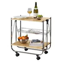 Măsuță de servire cu roți 40.5x68 cm Dinett – Wenko