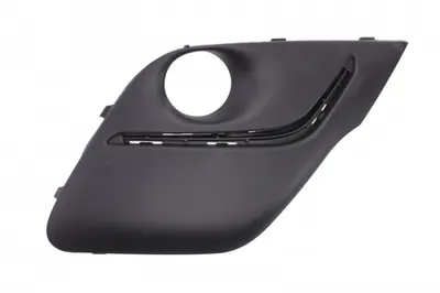 Grila Fata Stanga (cu orificii lampa ceata, negru) potrivit PEUGEOT 107 06.05-05.14 03.12