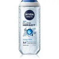 NIVEA MEN Pure Impact gel de duș pentru barbati