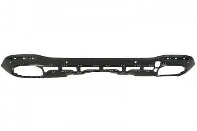 Bara (inferior spate, cu orificiu pentru bara de remorcare, AMG STYLING, numar orificii senzor parcare: 2, negru) potrivit MERCEDES GLE W167 01.20