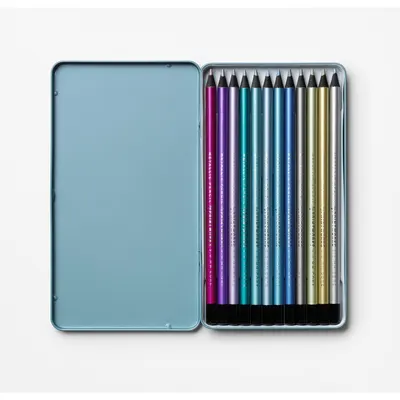 Creioane colorate Metallic – Printworks