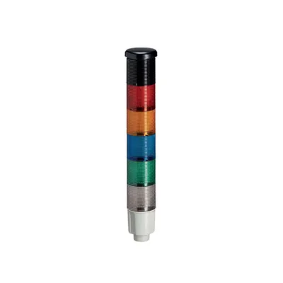 Steady Light Module. Ø45mm. Built-in Led Circuit. White, Green, Blue, Orange, Rosuwith Continuous Or Pulsed Sound, 24vdc