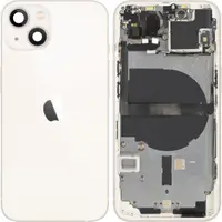 Capac Baterie Apple iPhone 13 mini, Cu Carcasa Mijloc, Alb (Starlight), Swap