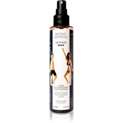 Bronz'Express Immediate Effect Intense spray auto-bronzant corp si fata 150 ml