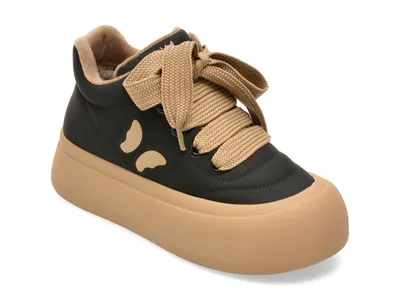 Ghete GRYXX negre, 870618, din piele ecologica