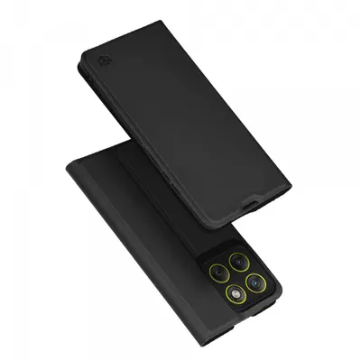 Husa pentru Motorola Edge 70, Techsuit, Magskin Book, Neagra
