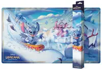 Covoraș pentru jocuri de cărți Ravensburger - Disney Lorcana TCG: Hyperia City - Snowboarding Stitch