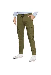 Pantaloni sport barbati - 116202 142 - bumbac - verde -
