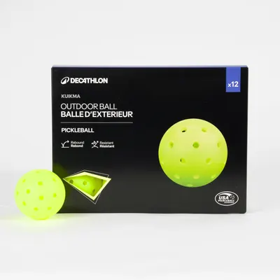 12 mingi Pickleball de exterior - aprobate de USAPA