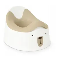 Olita pentru copii, Primabobo, Alex, Compartiment detasabil, Design ursulet, Fara BPA, Bej