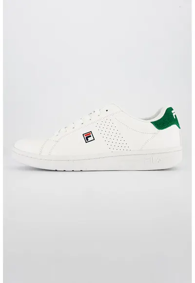 Pantofi sport de piele ecologica cu logo brodat Crosscourt 2 - Alb/Verde