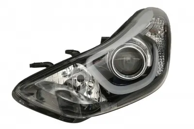 Far Stanga (H7 HB3 LED PY21W, electric, fara motoras, culoare insert: cromat, culoare semnalizator: transparent) potrivit HYUNDAI ELANTRA V