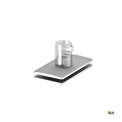 H-PROFILE strain relief/pendant feed-in, silver