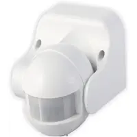 Senzor miscare reglare verticala, in infrarosu cu deschidere 180°,minge, 1200W-ST09