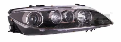 Far stanga (H1 H3, electric, cu motoras, fundal negru) MAZDA 6 2005-2008
