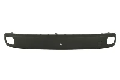 Ornament bandou bara spate cu locas senzor parcare, negru, certificata TUV potrivit FIAT PANDA 312 dupa 2012