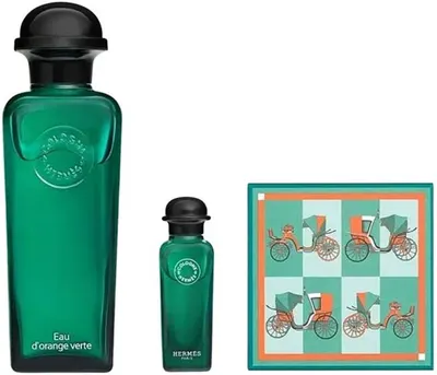 Hermes Set Eau d'Orange Verte - After-shave, 100 și 7.5 ml + Săpun, 50 g