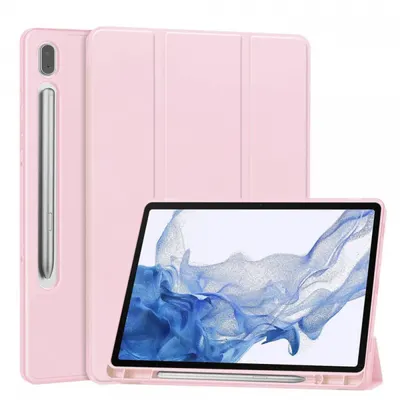 Husa pentru Xiaomi Redmi Pad 2, Techsuit, Flex Trifold, Roz