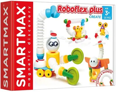 Set de constructie megnetic Smart Games - Roboflex plus