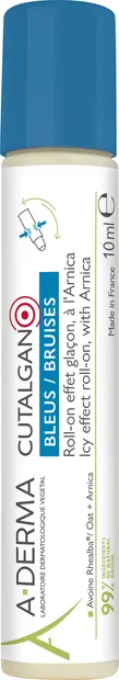 A-Derma Cutalgan Roll-on pentru răni cu efect de răcorire și arnică, 10 ml