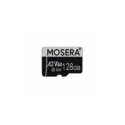 Card memorie MOSERA SD 128 GB Performanta U3 + Adaptor Macro