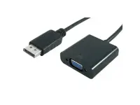 Adaptor MYCON Displayport la VGA T-M Negru, CON3201