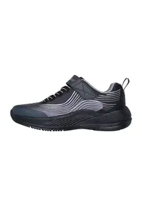Pantofi sport cu velcro Microspec Advance - Alb/Negru