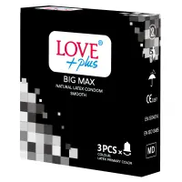 Love Plus prezervative 3 buc Big Max