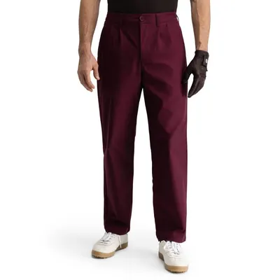 Pantaloni de drepți pentru bărbați Iron Cherry Roșu