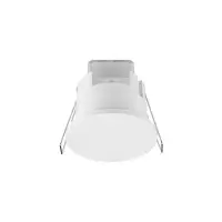 Senzor de miscare, incastrat in tavan, IP54, detectie 1-8m, radar CW 24GHz, raza 360 grade, 76 x 66.2 mm, alb