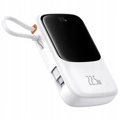Powerbank Baseus 22.5W 10000mAh cu cablul USB-C ntegrat