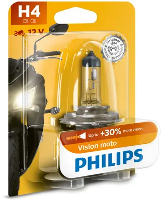 Bec Moto H4 Vision 12V 60 55W (Blister) Philips