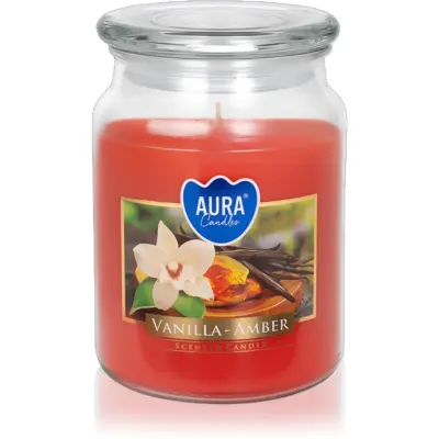 BISPOL Vanilla & Amber lumânare parfumată 500 ml