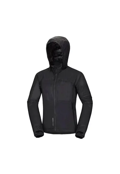 Men's waterproof multisport jacket stowable 2L NORTHKIT - Negru