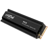 Crucial P310 2TB PCIe Gen4 2280 NVMe M.2 SSD with heatsink